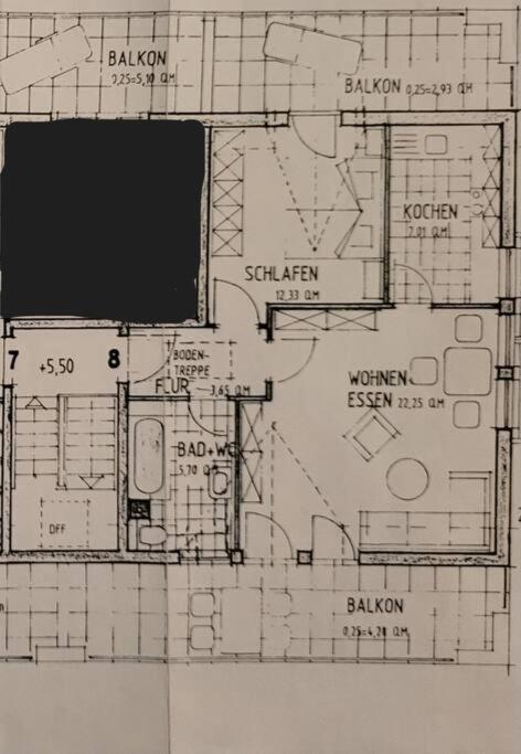 Ferienwohnung Merkurblick Gernsbach Exteriér fotografie